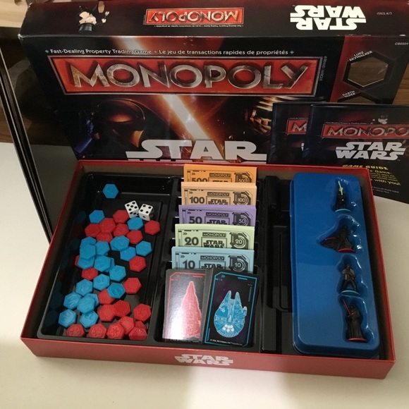 Star Wars The Force Awakens Monopoly Board Game - Picture 4 of 6